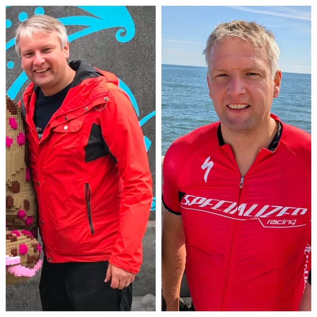 client results cycling fitness Chelmsford Essex Limitless Fit Club