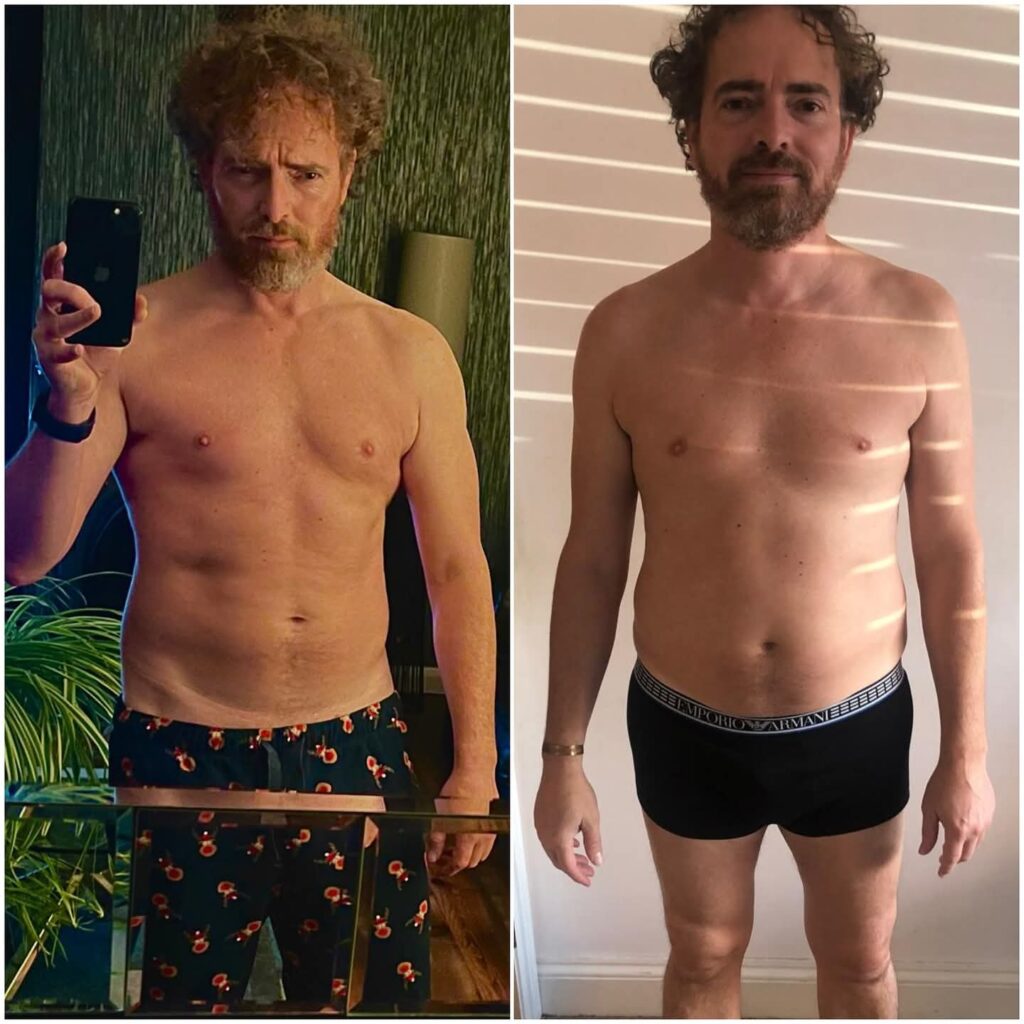 client results muscle tone Chelmsford Essex Limitless Fit Club