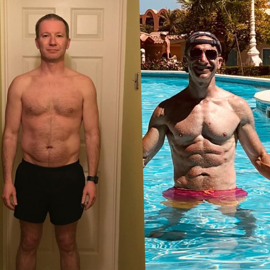 client tranformation results Chelmsford Essex Limitless Fit Club