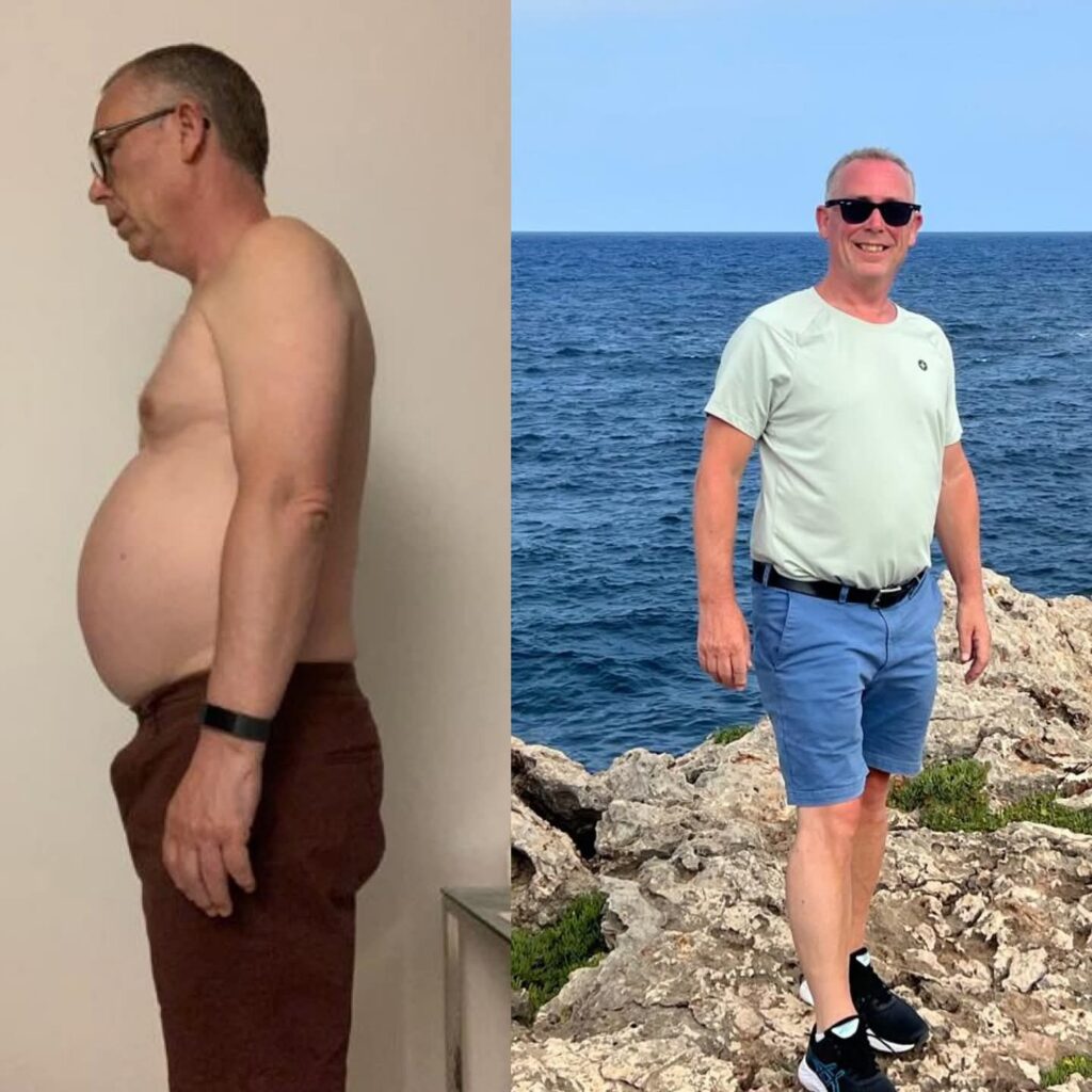 client results - weight management -Chelmsford Essex Limitless Fit Club