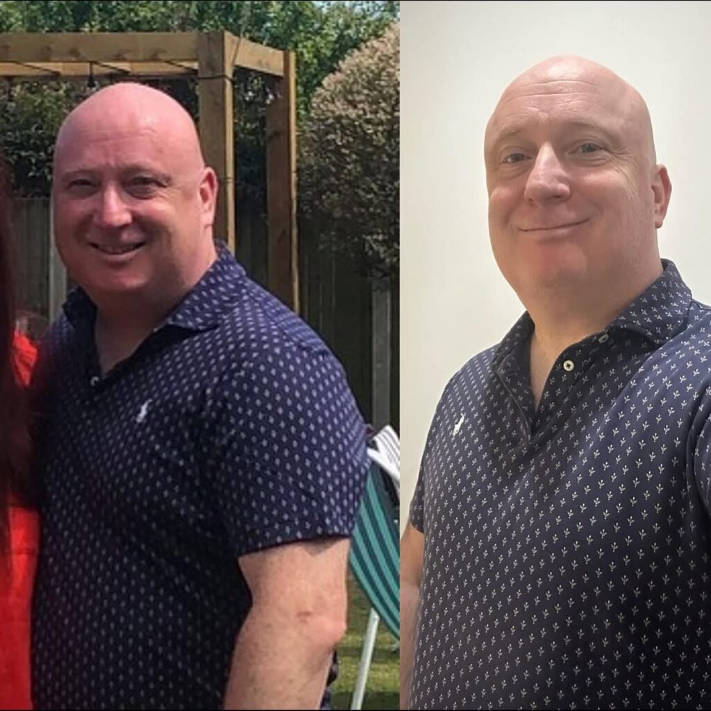 client results weight management and fitness Chelmsford Essex Limitless Fit Club