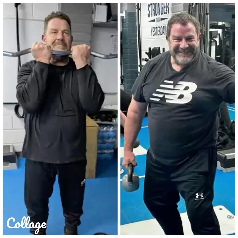 clients results strength training in gym Chelmsford Essex Limitless Fit Club